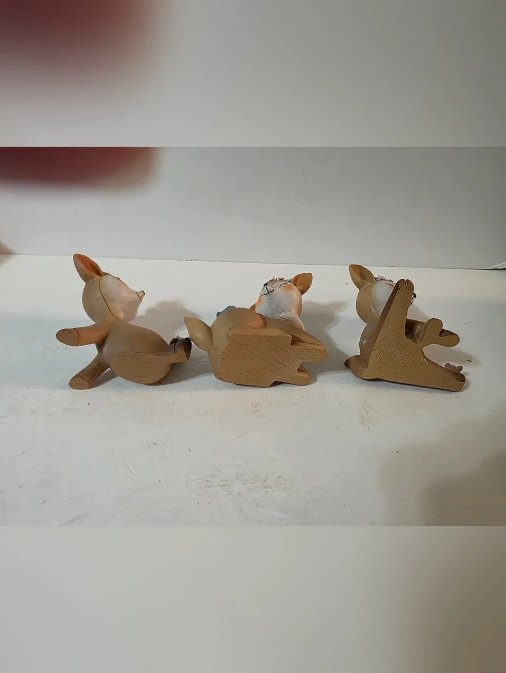 Baby Deer Fawn Set Of Cake Tp Figurines Baby Shower Reveal Parties
